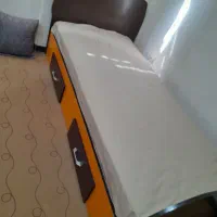 تخت و کمد نوجوان با تشک