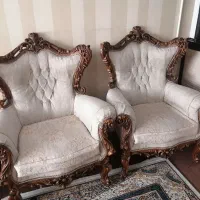 مبل استیل 9نفره|مبلمان خانگی و میز عسلی|باغستان, |دیوار