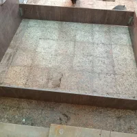 تخت خواب دو نفره در حد نو