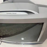 فروش تلویزیون سنام ۲۱ به همراه  دستگاه cd و dvd