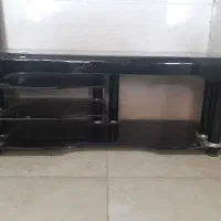 زیرتلویزیون شیشه ای