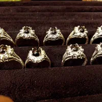 انگشتر زنانه رنگ ثابت با نگین سنگ قیمتی عقیق|بدلیجات|شیراز, سینما سعدی|دیوار