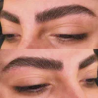 مدل میکروبلیدینگ ابرو به سبک کرکی مویی