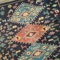 گلیم ورنی|گلیم، جاجیم، گبه|چهاردانگه (تهران), |دیوار