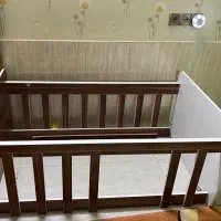 تخت نوزادی تا کودک همراه تشک