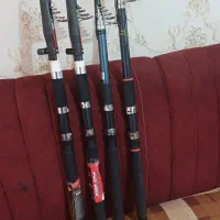 ۴ عدد لنسر ماهیگیری حرفه ای|ماهیگیری|قزوین, |دیوار