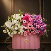 باکس گل و دسته گل ارسال فوری