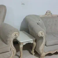 مبل ۹ نفره استیل به همراه میز عسلی فقط فقط ۲۰ تومن|مبلمان خانگی و میز عسلی|بجنورد, |دیوار