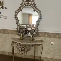 آینه شمعدان برنز اصل