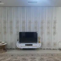 پرده گل برجسته