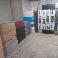 سرویس خواب کامل  تخت خواب تمام پارچه مولتی خور|تخت و سرویس خواب|قدس, شهر‌قدس|دیوار