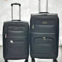 چمدان برزنتی چهار چرخ با دوخت بسیار محکم و تمیز|کیف، کفش، کمربند|مشهد, هفده شهریور|دیوار