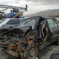 پراید 86 تصادفی