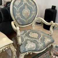 مبل استیل ۷ نفره به همراه  نهار خوری شش نفره|مبلمان خانگی و میز عسلی|تهران, زعفرانیه|دیوار