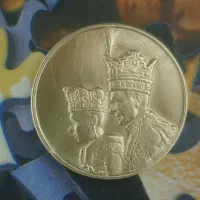 سکه یادبود تاجگذاری محمد رضا شاه