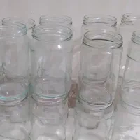 تعداد ۵۰ عددشیشه یک کیلویی همه باهم