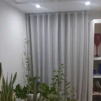 پرده پذیرایی و اتاق خواب