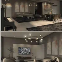 ۲۵۵ متر مدرن نوساز ۳ خواب مستر