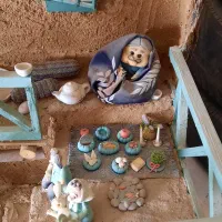 تابلو خانه روستایی|تابلو، نقاشی، عکس|شیراز, دینکان|دیوار