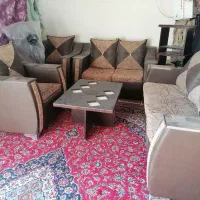مبل 7 نفره و میز تلویزن
