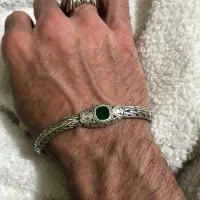 دستبند نقره تایلندی مردانه|جواهرات|سنندج, |دیوار