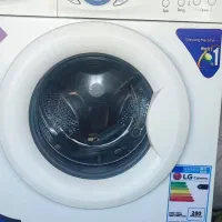 لباس شویی الجی ۸ کیلو دست دوم|ماشین لباسشویی و خشککن لباس|طرقبه, |دیوار