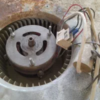 موتور کولر همراه پره وکلید کاملا سالم