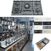 مدل نگین/اسباب اثاثیه/پک کامل گاز و هود توکار