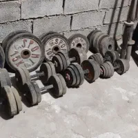 میله هالتر صفحه  دمبل میزپرس کیسه بکس  سربندر|تجهیزات ورزشی|بندر ماهشهر, |دیوار