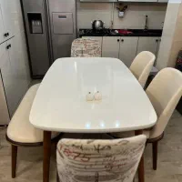 میز نهار خوری ۶ نفره ترک|میز و صندلی غذاخوری|رشت, معلم|دیوار