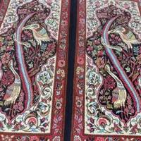 جفت رومیزی دستبافت ریزبافت