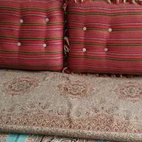 ۶عددپشتی سنتی و۴عدد تشک درحد نو