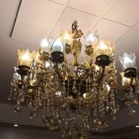 لوستر برنجی با کیفیت درحد نو