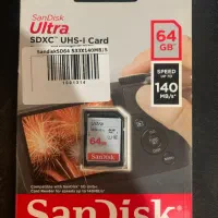 رم سن دیسک ۶۴ گیگ کارت حافظه