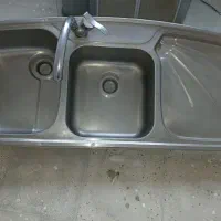 سینک ظرفشویی همراه شیر