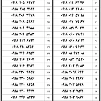 سیم 0918 با تنوع بسیار بالا و قیمت مناسب