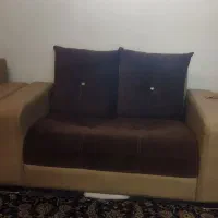 مبل هفت نفره چرم سالم بدون پارگی