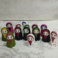 مجسمه و گیره روسری