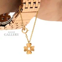 آویز ساعت شبدر 1.53 گرم