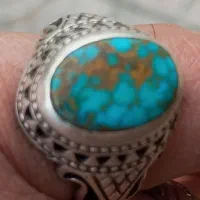 انگشتر فیروزه شجری|کلکسیون اشیاء عتیقه|تهران, تجریش|دیوار