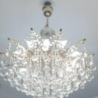 لوستر کریستالی گوی اتریشی اصل