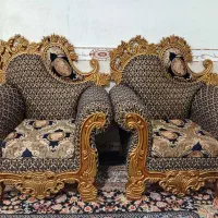 مبل سلطنتی ۷نفره|مبلمان خانگی و میز عسلی|سرپل ذهاب, |دیوار