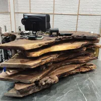 میز مدیریتی چوب گردو|مبلمان اداری|ایزدشهر, |دیوار