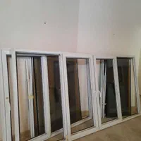 دو عدد پنجره upvc برند وین تک(دوجداره)|مصالح و تجهیزات ساختمان|نور, |دیوار