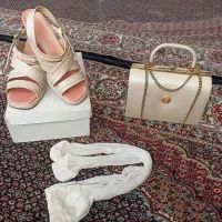 کیف و کفش عروس سایز 39