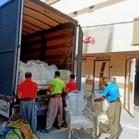 حمل وجابجای اسباب منزل بارگیری وتخلیه بانیروی ماهر