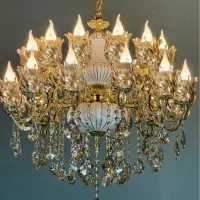 لوستر شامپاینی 2‌0 شعله/تعویض لوسترکهنه با نو