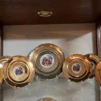 سرویس انار خوری و کیک خوری عطیقه