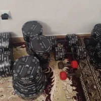 دمبل و وزنه ی بتنی|تجهیزات ورزشی|تبریز, |دیوار