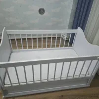 تخت کودک بین ۳ تا ۵ سال همراه با تشک طبی